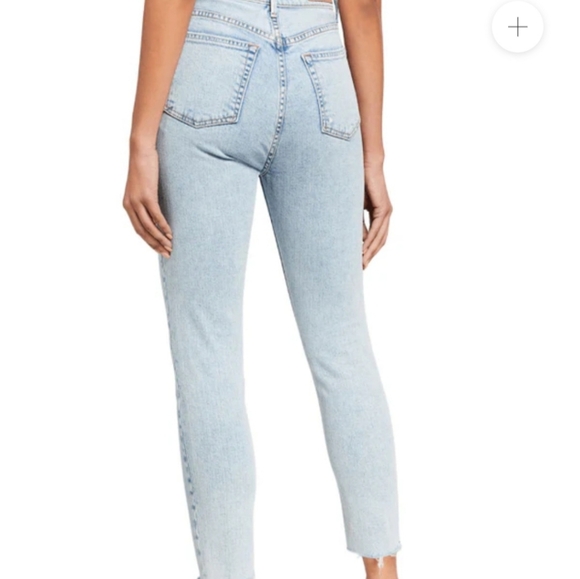 GRLFRND Jeans. Inscribed "It's just you and me babe" Karolina Size 25 - Picture 2 of 11